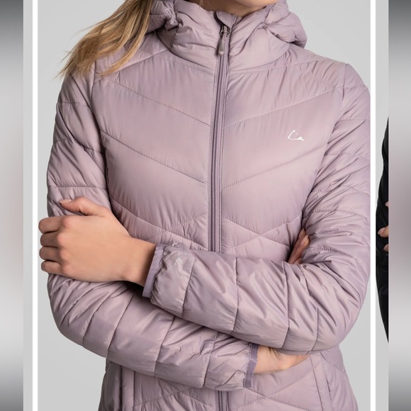 Paradox Long Quilted Tricia Purple Primaloft Down Alternative winter Jacket XXL - Picture 4 of 15